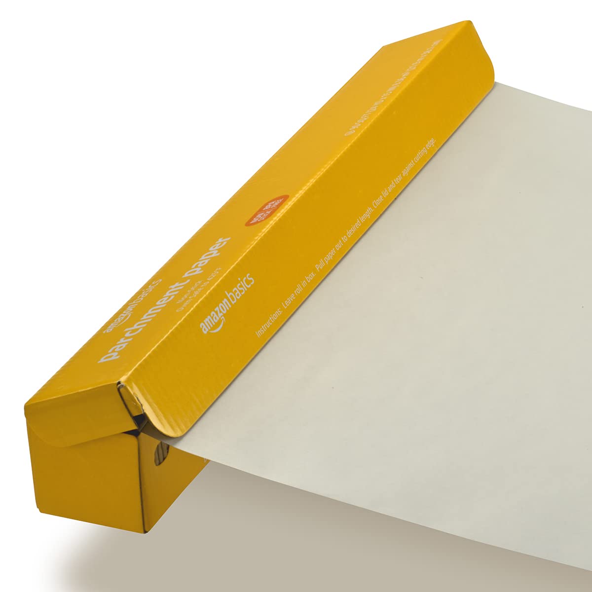 Amazon Basics Parchment Paper for Baking, Non-Stick, 90 Sq Ft Roll, 1 Pack