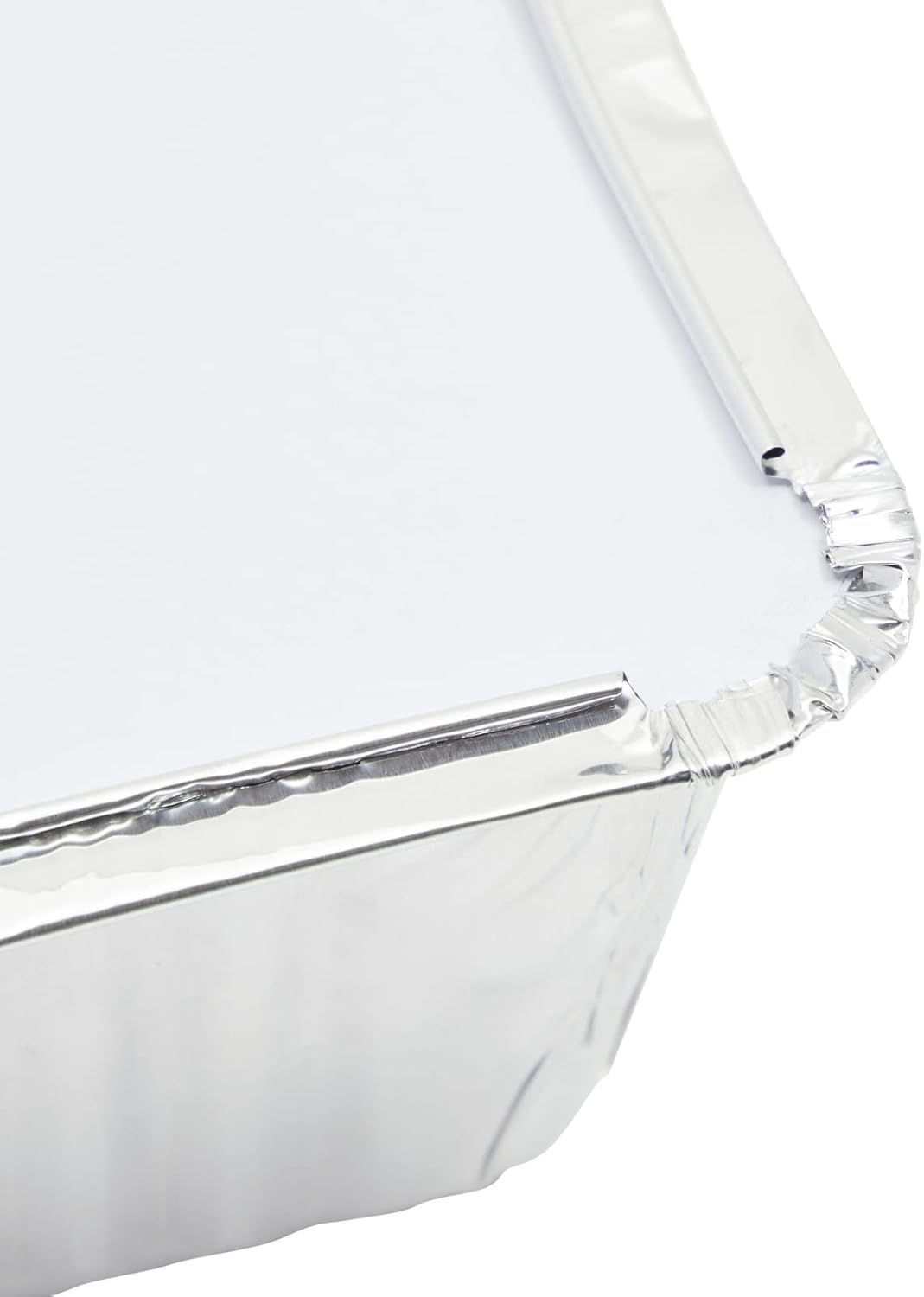 Juvale 50 Pack Aluminum Foil Disposable Loaf Pans: 2 lb with Lids for Baking Bread, Heating, Storing Food
