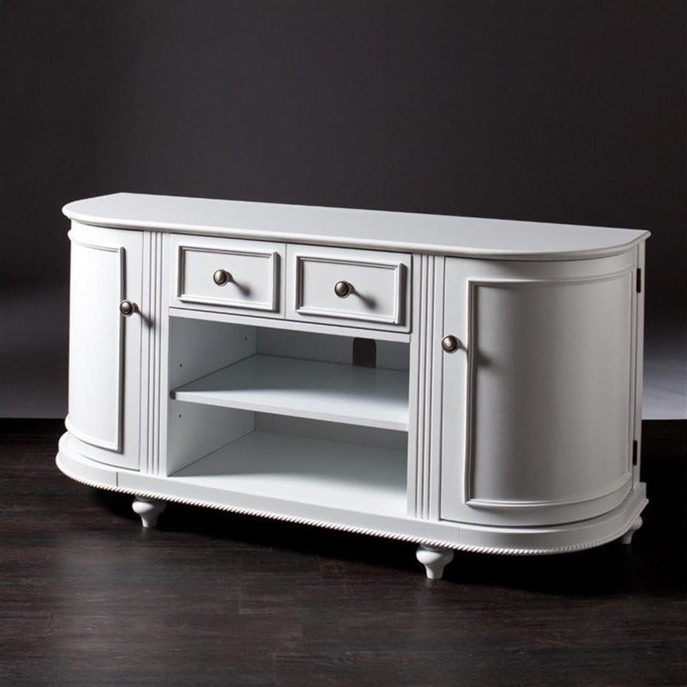 SEI Furniture Dandridge TV/Media Stand - White