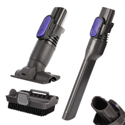 Vacuum Crevice Tool Brush Replacement Parts Compatible with Shark Pet Cordless Stick IX141 IZ162H IZ163H IZ362H IZ562H IZ140 IZ142 UZ145 Removable two-in-one Tool Brush Attachments for D-Shaped Vacuum