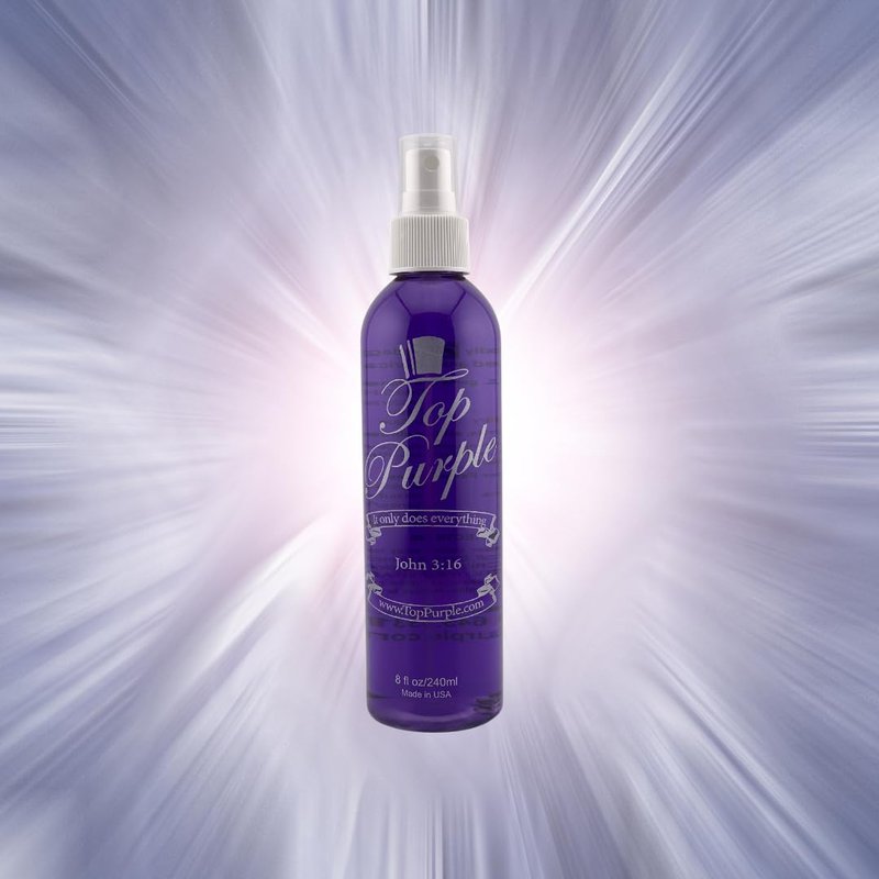 Top Purple Jewelry and More Cleaner 8 Ounce Spray Bottle