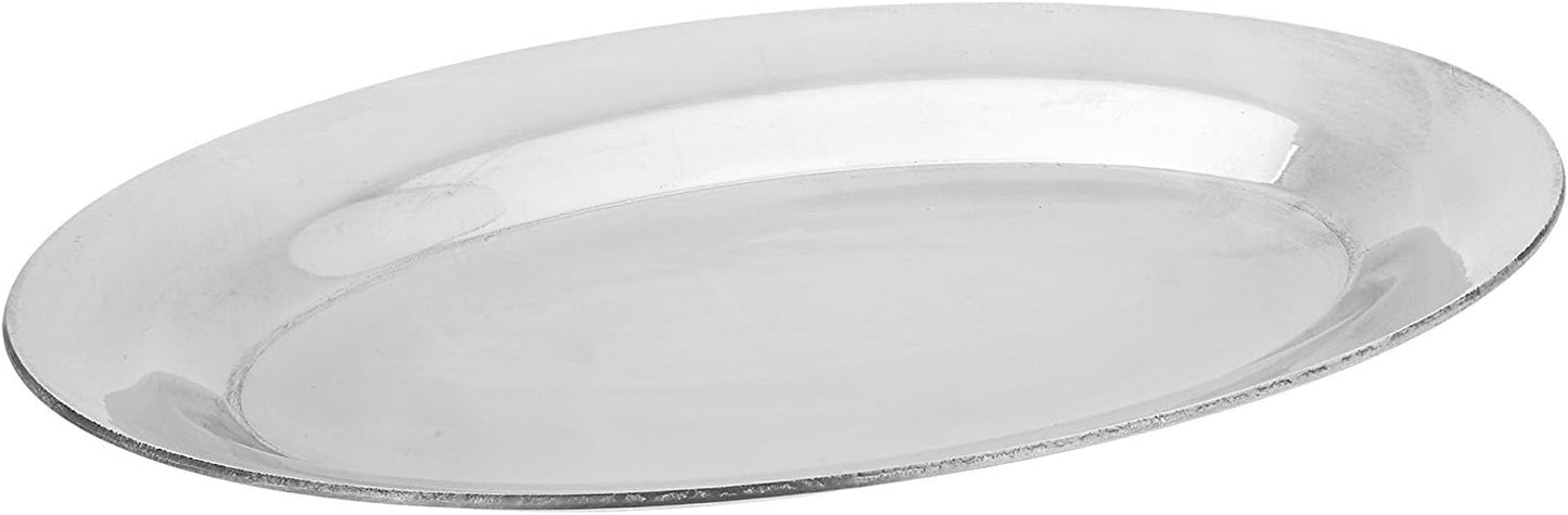 Winco Aluminum Sizzling Platter, Medium, 10-Inch