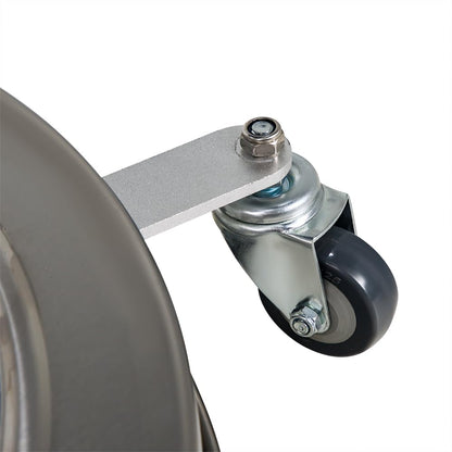 cciyu 24 Inch Stainless Steel Surface Cleaner Pressure Washer Attachments 3/8" Quick Connector