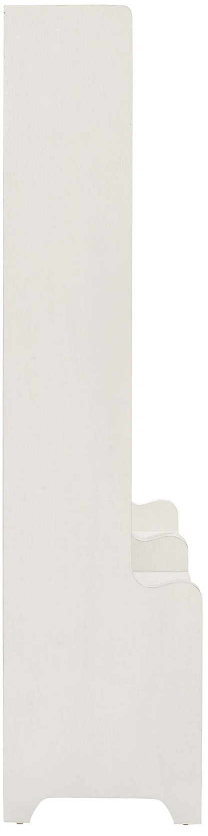 Crosley Furniture Fremont 2-Piece Hall Tree Entryway Set with Storage Cabinets and Coat Rack Hooks, Distressed White