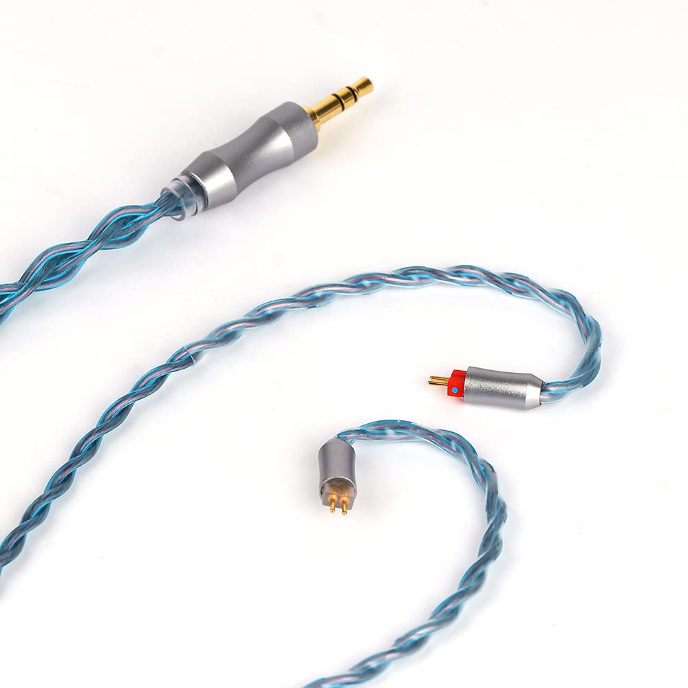 Linsoul Tripowin Altea Upgraded 6N OCC Litz 4 Cores HiFi Earphone Cable, 26 AWG High-Purity Monocrystalline Copper Wires for in Ear Earphone(3.5mm, 2pin 0.78mm)