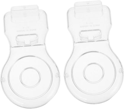 Alipis 2pcs Acrylic Plate Display Stand, China Dish Shape