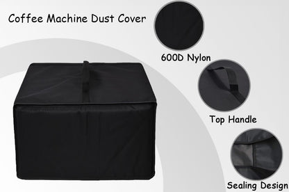 Heavy Duty Espresso Machine Cover, Waterproof Protective Cover for Breville Barista Express BES870XL/Pro