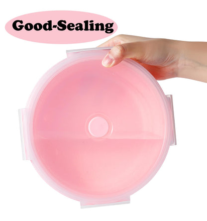 Large Collapsible 40 OZ Travel Dog Bowls, 2 Pack with Lids, Foldable Silicone Food & Water Bowl for Large Dogs, Lightweight & Leak Proof, Perfect for Outdoor Travel, Camping & Hiking