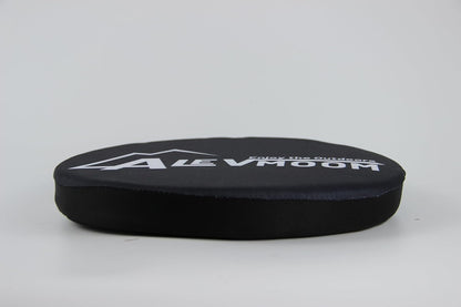 17.7" 9.8"(25cm) Thick Seat Cushion for Telescopic Stools (Exclude Stool), D Chair Pads with Soft Foam and Three Pegs