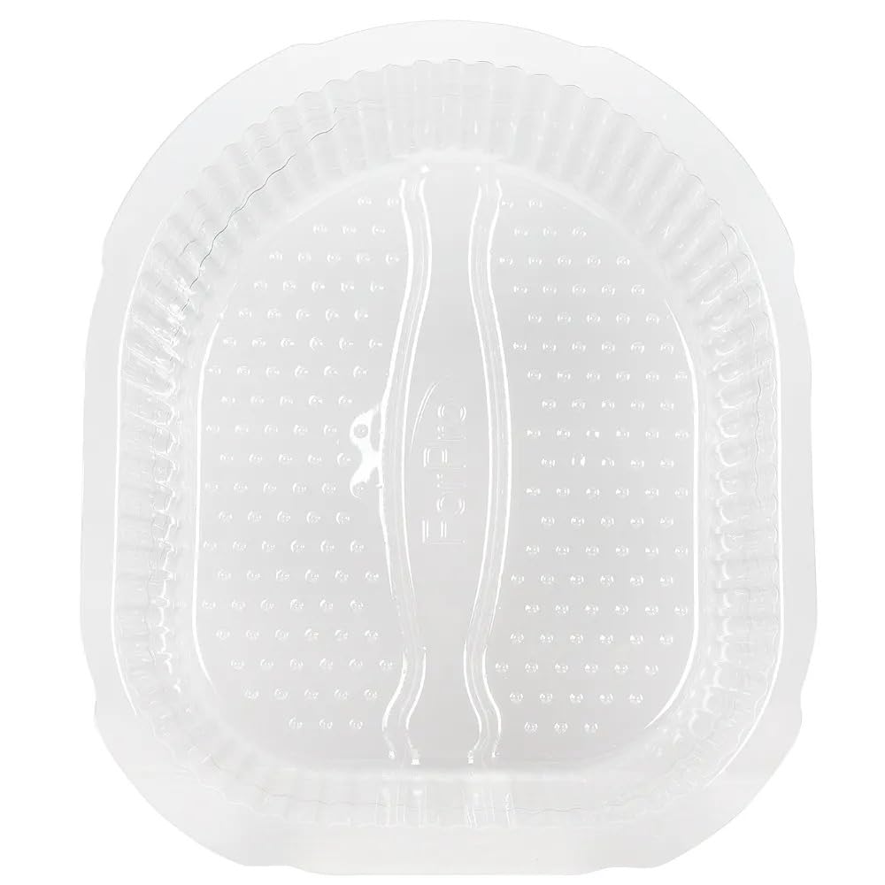 ForPro Professional Collection Universal Pedi Bath Liners - 50% THICKER - Fit Footsie Bath, Disposable Pedicure Foot Tub Liners for Foot Spa Basins & Foot Bath Soaks, Clear, 100-Count