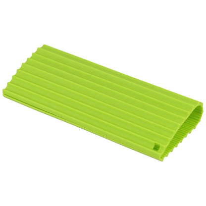 SINJEUN 6 Pack Silicone Sushi Rolling Mat, Silicone Sushi Mat, Homemade DIY Plastic Sushi Mats for Kitchen Cooking, Green