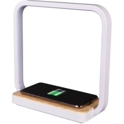 OttLite Wireless Charging Station and Night Light, White