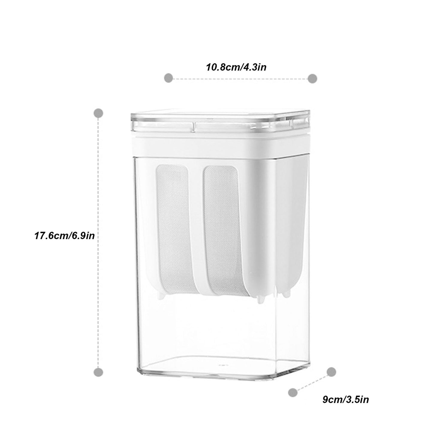 Yogurt Strainer, Greek Yogurt Maker Food Strainer Reusable Kitchen Tools with Extra Fine Mesh Stainless Steel Strainer Basket for Milk Coffee Milk Yogurt Juices