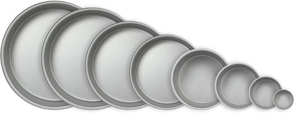 PME Professional Aluminum Baking Pan, Round 8 x 3