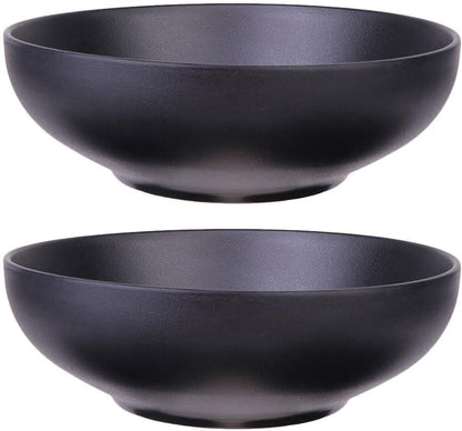 Hemoton 2Pcs Japanese Style Ramen Bowl, Large Soup Bowl, Melamine Noodle Soup Bowls