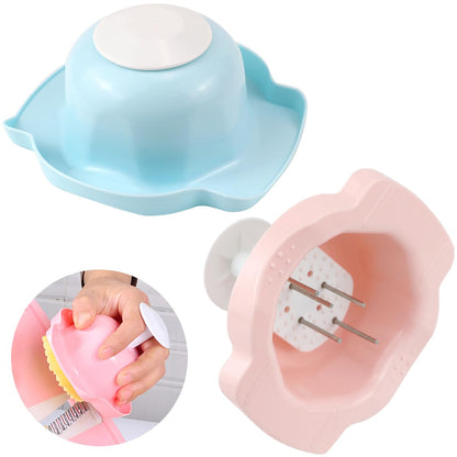 DOERDO 2Pcs Food Safety Holder for Mandolin Slicer Food Slicer Cutter Finger Guard Vegetable Cutting Finger Protector