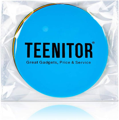 Teenitor 10PCS Multi-purpose Rubber Jar Gripper Pads, Bottle Gripper Opener for Seniors, Kids, Women, 4.88inch