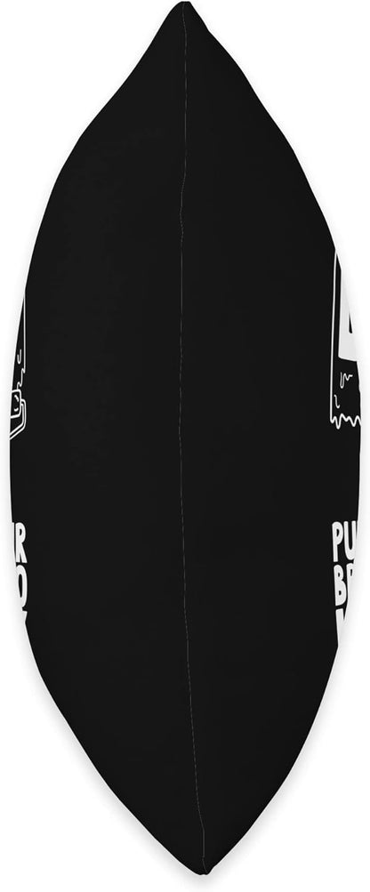 DIY Put Your Brain to Work Throw Pillow, 18x18, Multicolor