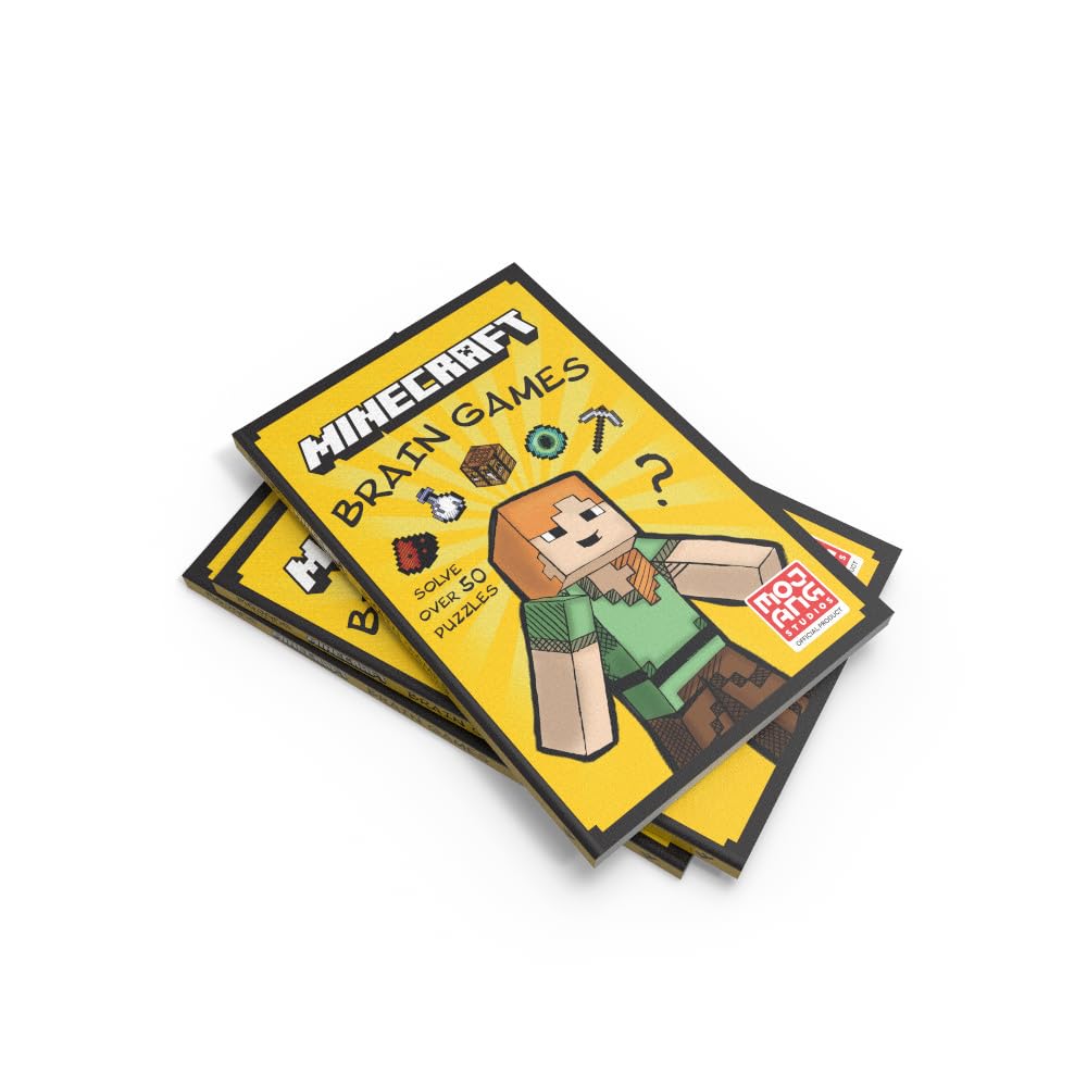 Minecraft Brain Games: Solve Over 90 Puzzles!