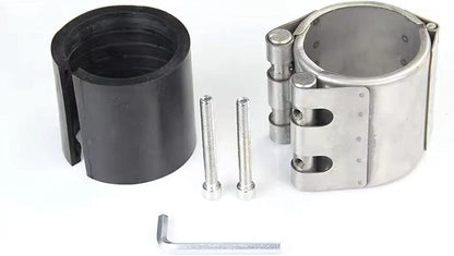 Pipe Repair clamp,Leak Sealer,Emergency Pipe Repair Kit for Plastic and Metal Pipes (60mm-65mm/2.5 inch)