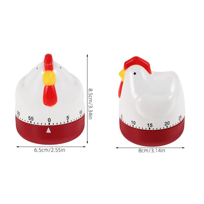 jojofuny Mechanical Kitchen Timer for Cooking and Baking Precision Countdown Timer Tool with Clear Numbers Compact 3.34 X 3.14 X 2.55 Inch No Battery Needed for Home Kitchen Use