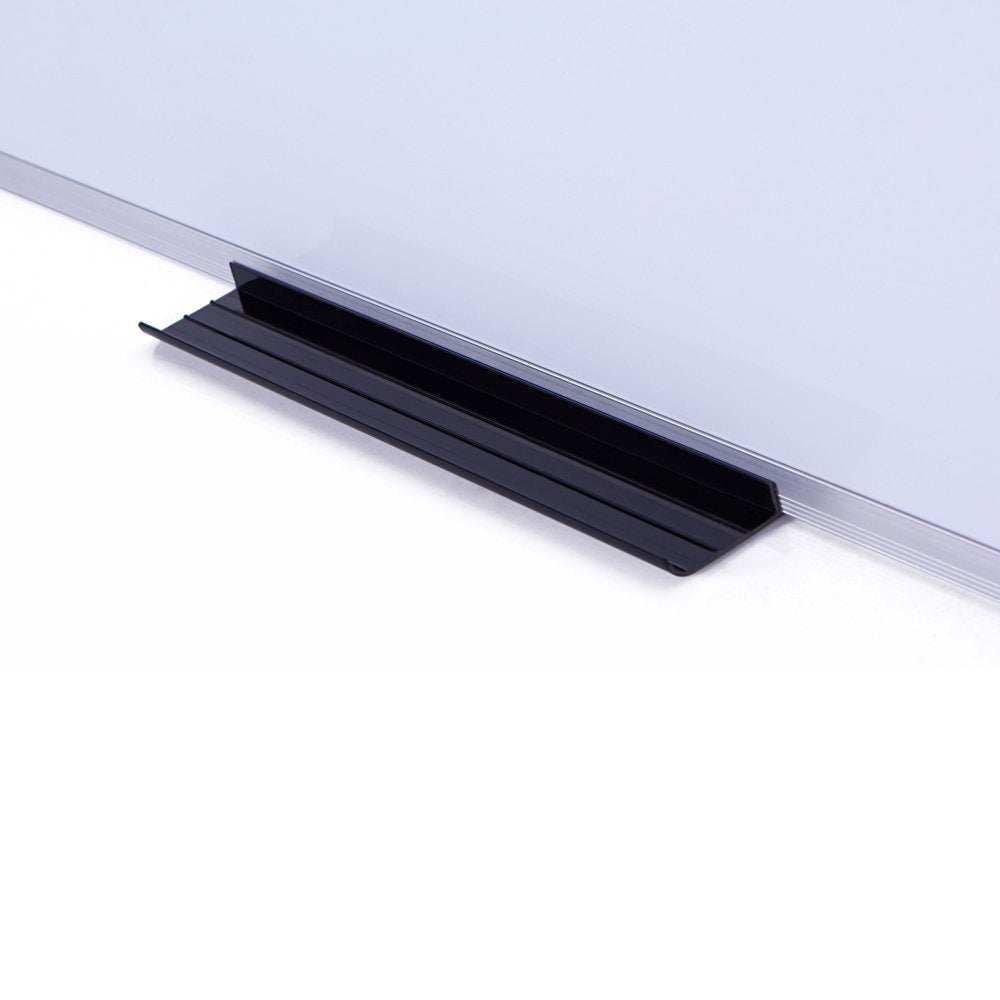 VIZ-PRO Large Magnetic Dry Erase White Board for Wall, 72 X 40 inches, Pack of 2, Aluminum Framed Whiteboard with Marker Tray for School Office Home