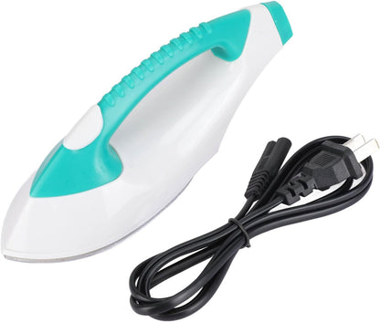 Mini Electric Iron, ABS Portable Handheld Clothing Iron for Travel, Steamer for Clothes