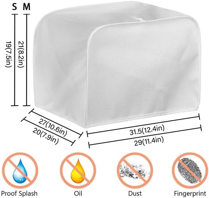 Dachshund Dog 2|4 Slice Toaster Cover, Cartoon Aesthetic Waterproof Kitchen Small Appliance Cover