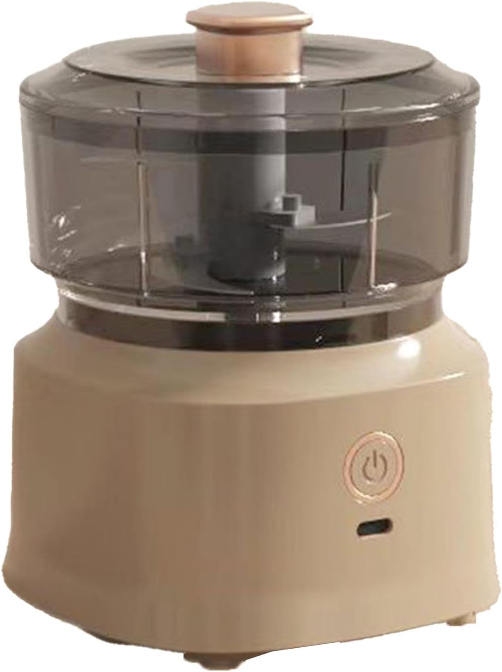 Electric Food Chopper with Multifunctional Stainless Steel Blades, Food Processor for Baby Food, Meat, Vegetables (Dark