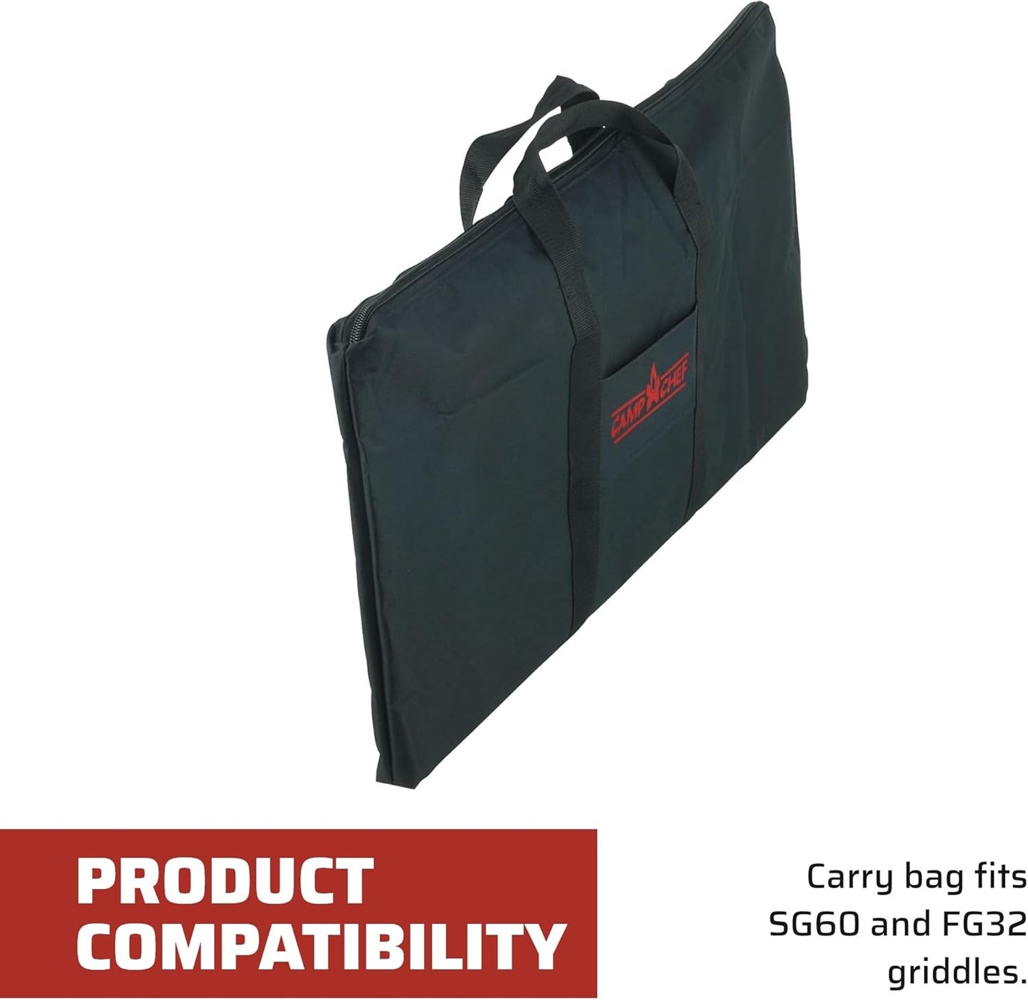 Camp Chef Griddle Carry Bag - 14" 2-Burner Bag for Griddle Accessories