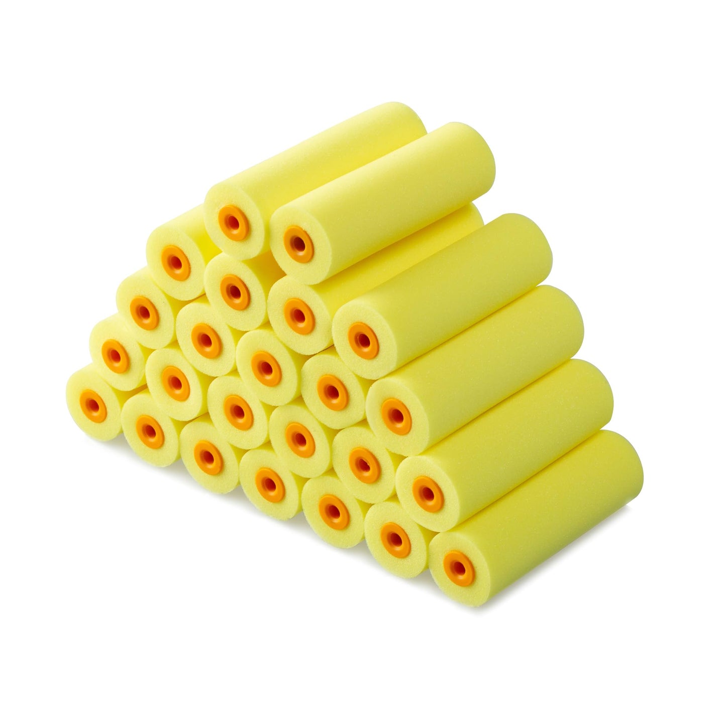VOOMEY High Density Foam Paint Roller,Paint Roller Covers 6 inch,Small Paint Roller, Sponge Rollers for Painting House,Walls,Ceilings, Doors,Furniture(10 pack)