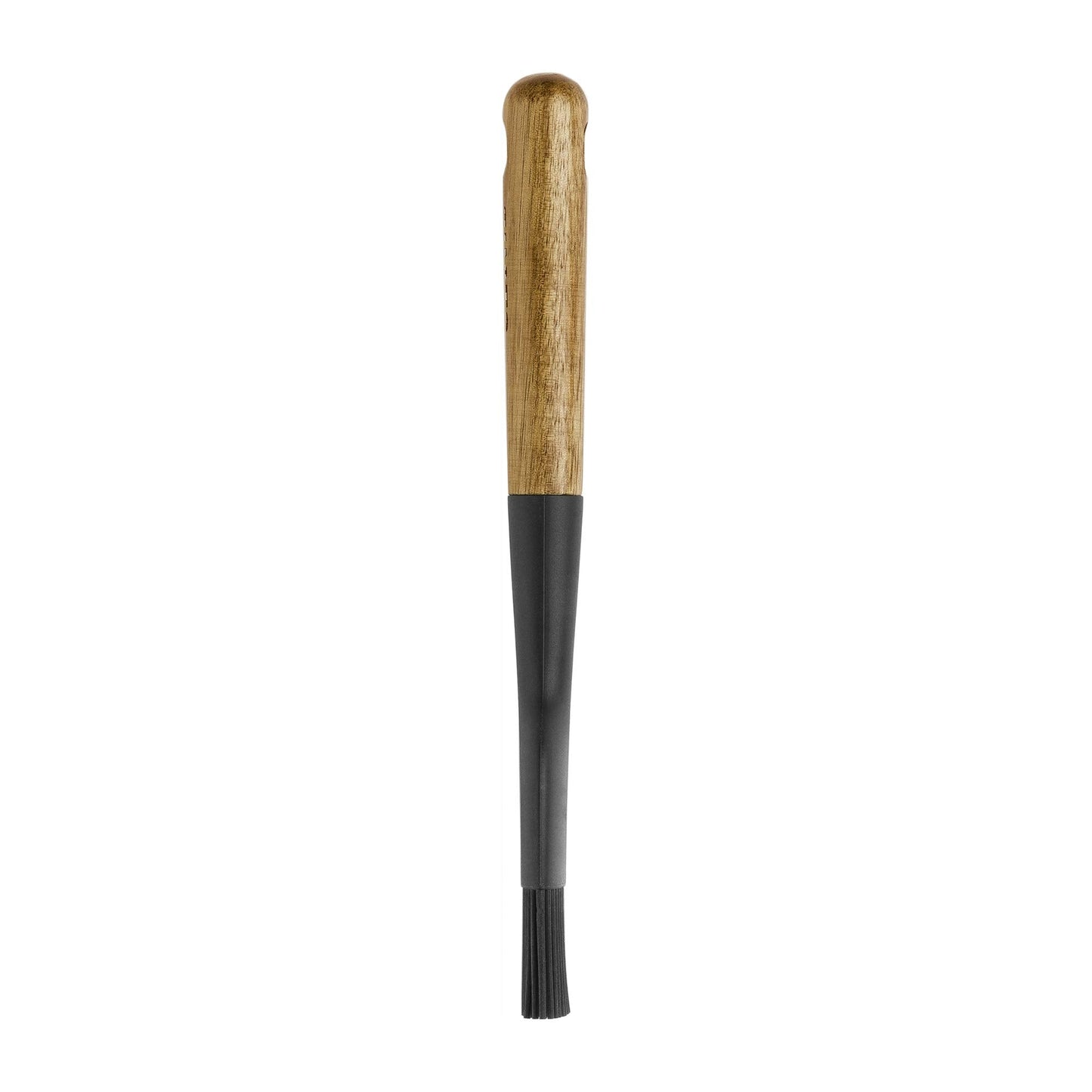 STAUB Pastry Brush, Perfect for Evenly Glazing Pastries and Basting Meats, Durable BPA-Free Matte Black Silicone, Acacia Wood Handles, Safe for Nonstick Cooking Surfaces