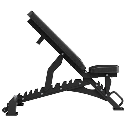 Major Fitness Weight Bench - 1300LBS Weight Capacity and 36 Adjustable Positions Strength Training Bench for Garage and Home Gym Workouts (Black)