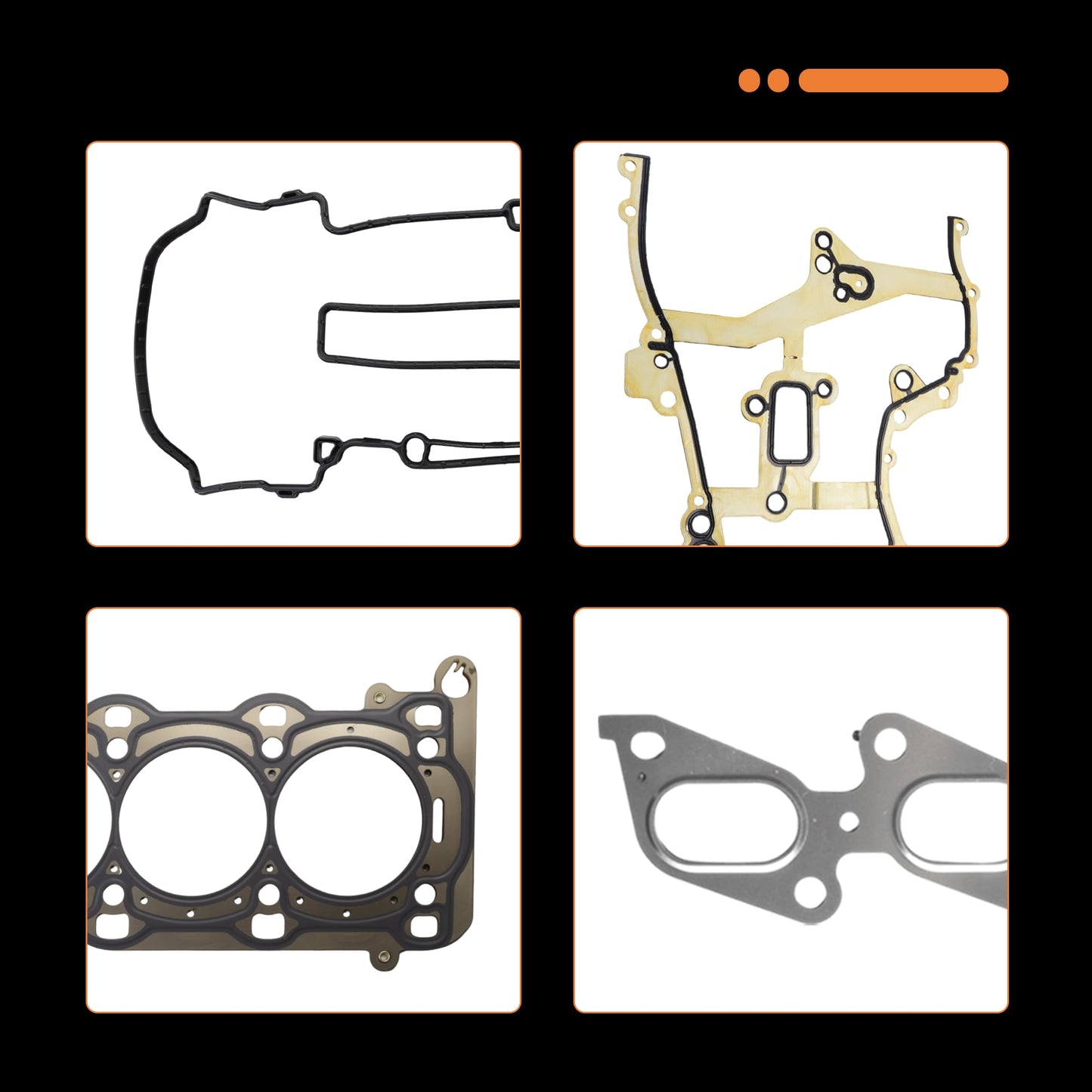 1.4L Cylinder Full Head Gasket Set with Head Bolt Kit for Chevy Cruze/Cruze Limited/Trax/Sonic 2011-2016, for Buick Encore 2013-2016 1.4L 83ci Gas Turbo OE#HS26540PT-1, HSCV001, HS54898, HS31411