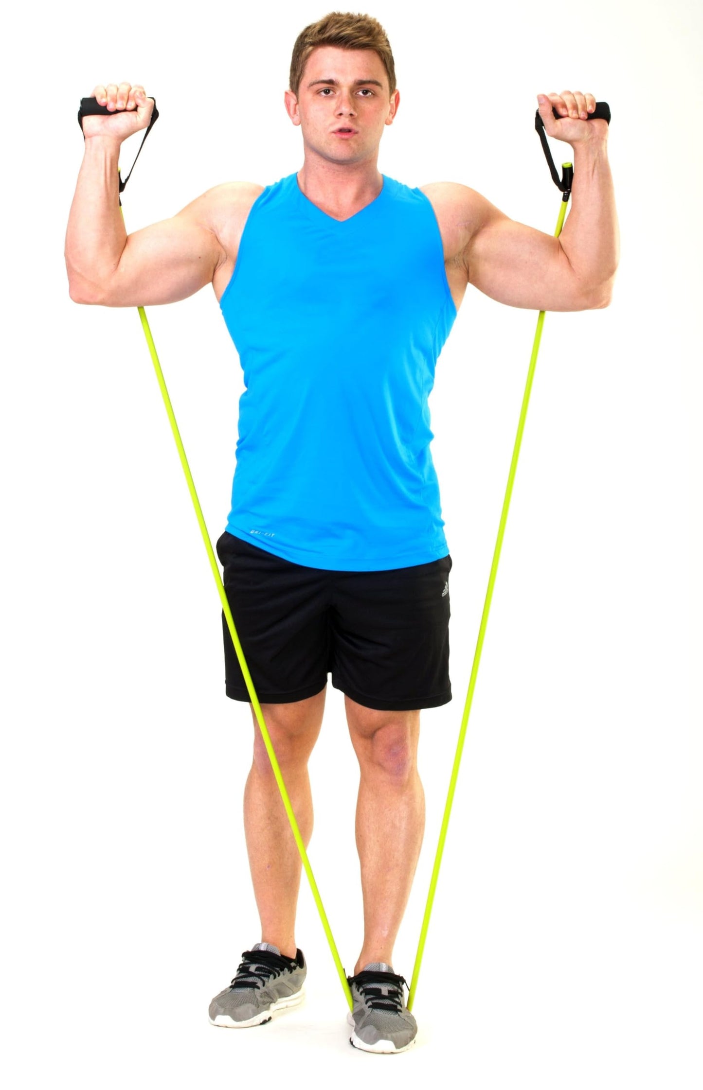 Black Mountain Products Single Resistance Band - Door Anchor and Starter Guide Included