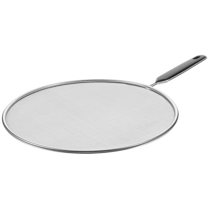 Unomor Oilproof Mesh Lid 15.75 Inch Splatter Screen for Frying Pan Grease Splash Guard Heat Resistant Pan Cover Kitchen Cooking Tool