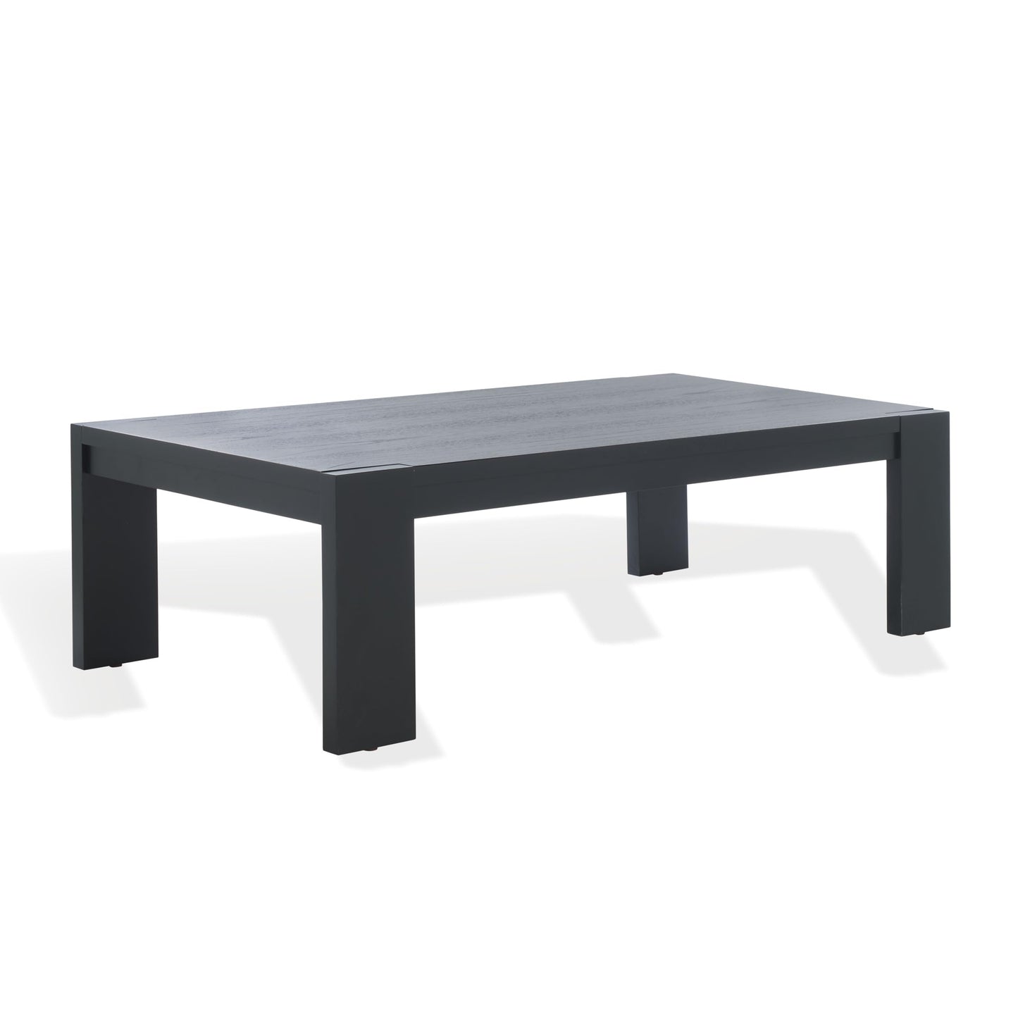 SAFAVIEH Couture Collection Nikole Black Rectangle Coffee Table