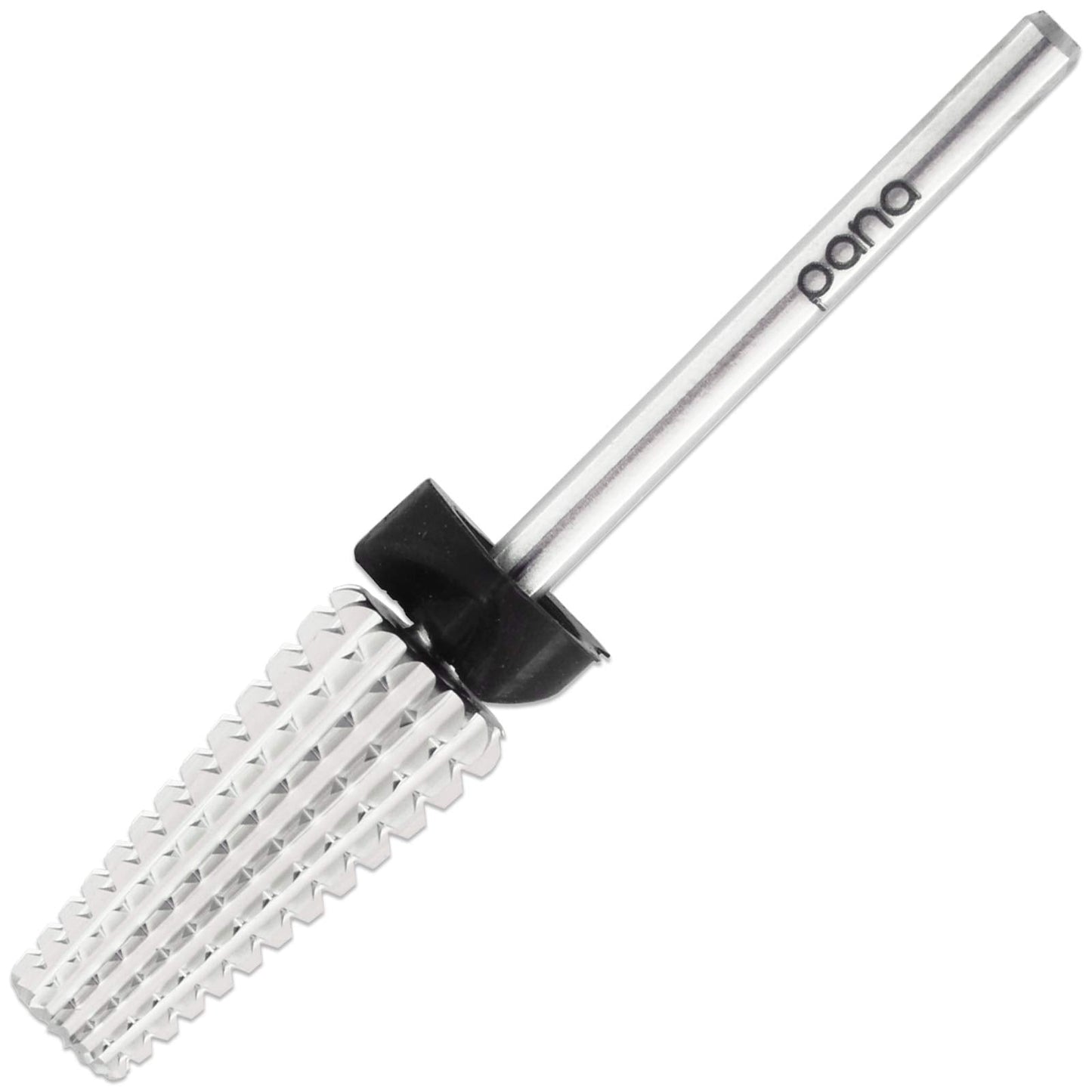 PANA Nail Carbide 5 in 1 Bit - Two Way Rotate use for Both Left and Right Handed - Fast Remove Acrylic or Hard Gel - 3/32" Shank - Manicure, Nail Art, Drill Machine (Fine - F, Silver)