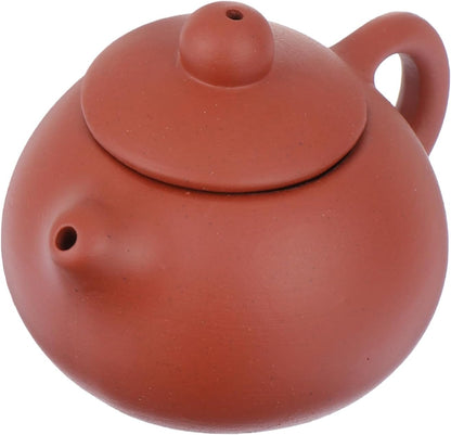 BESTOYARD Handmade Chinese Tea Pot, Feng Shui Teapot Ornament, Purple Sand Mud Kettle