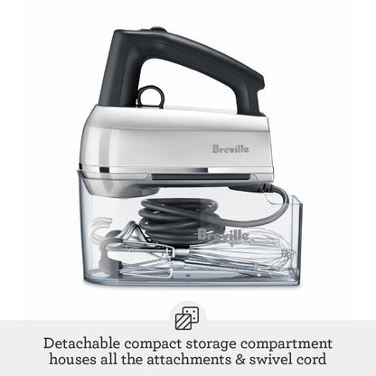 Breville BHM800SIL Handy Mixer for Baking, Silver