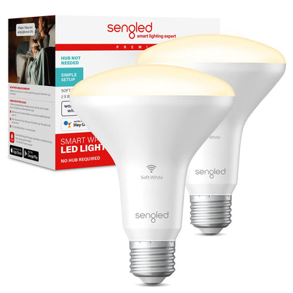 Sengled Smart Light Bulbs, Retro WiFi Light Bulbs, Vintage Filament Led light Bulbs, Smart Edison Bulbs That Work with Alexa & Google, ST19 Led Bulb 60 Watt Equivalent, 2000K E26 No Hub Required,4Pack