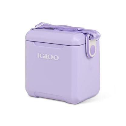Igloo Lilac Breeze 11 Qt Tag-Along Too Strapped Picnic Style Cooler