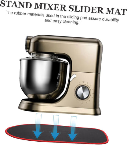 Mixer Sliding Mat - Nonslip Rubber Pad for Stand Mixer, Easy Installation and Cleaning, Prevents Sliding on Countertop