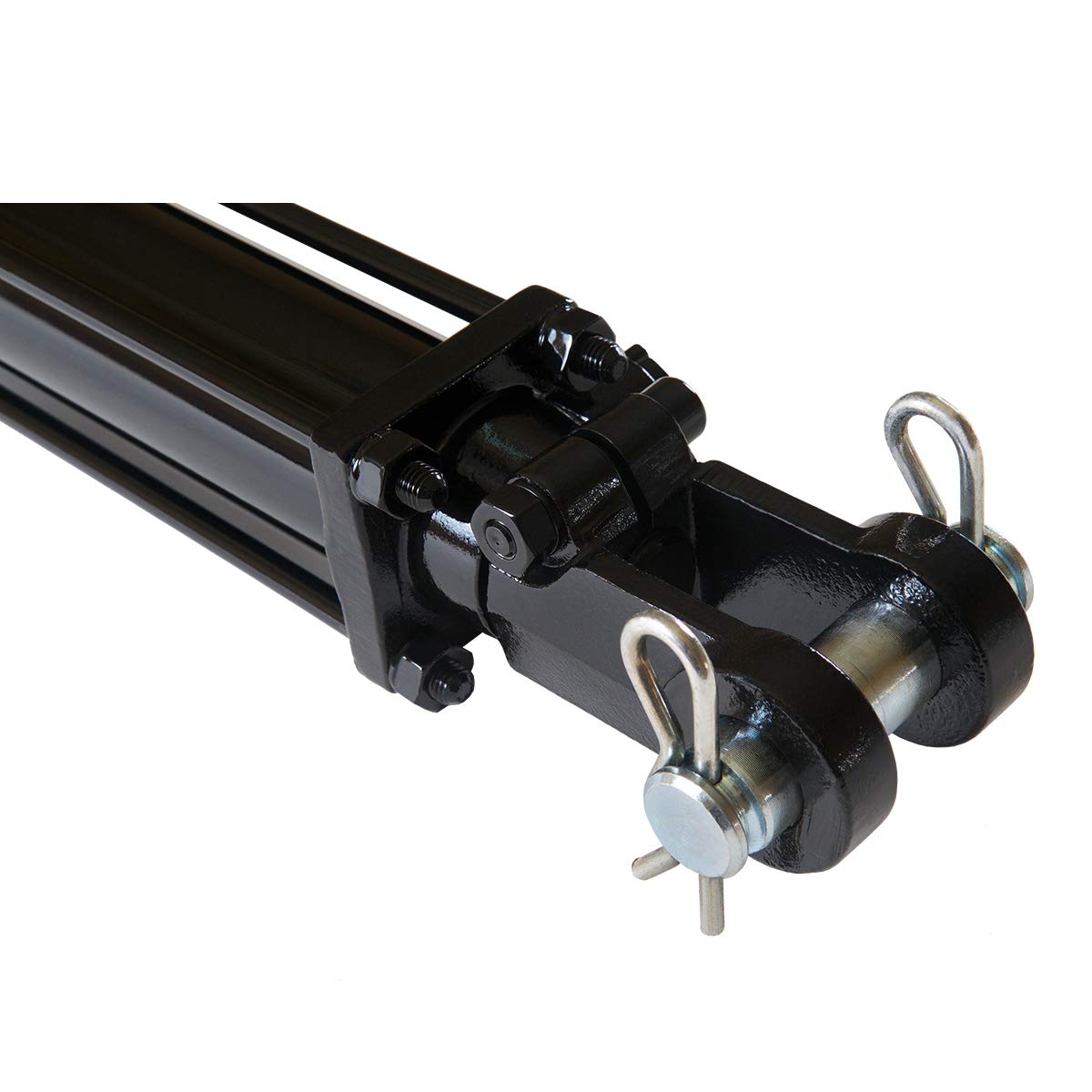 Magister Hydraulics Double Acting Hydraulic Cylinder - AG Tie-Rod Hydraulic Cylinder 2500 PSI Agriculture Standard 2.5" bore 24" Stroke (2.5x24)