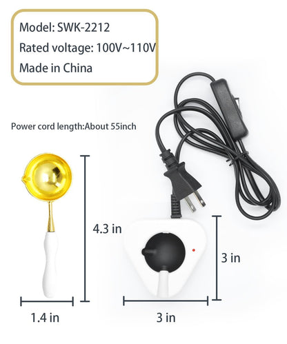 Wax Seal Kit, Electric Wax Seal Warmer, 1300 Pcs Wax Seal Beads with 4 Pcs Wax Seal Stamps, 48 Color, 50 Pcs Wax Seal Stickers, Envelope, Wax Seal Metallic Pen