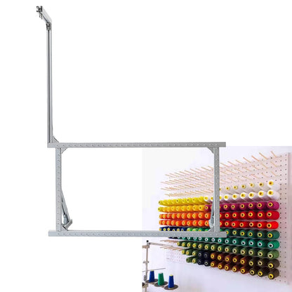 Aluminum Rug Tufting Frame Kit - Sturdy Metal Frame for Rug Making with Primary Tufting Cloth Stand and Tufting Fabric - Ideal Rug Tufting Supplies,70x90cm