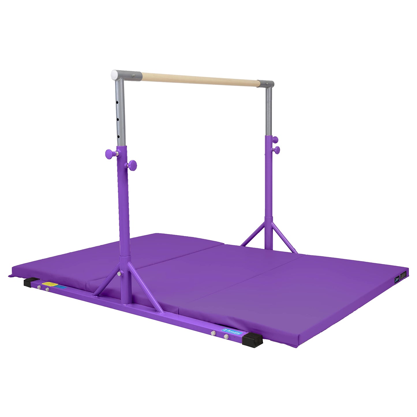 Z Athletic Kip Bar and Folding Gymnastics Mat