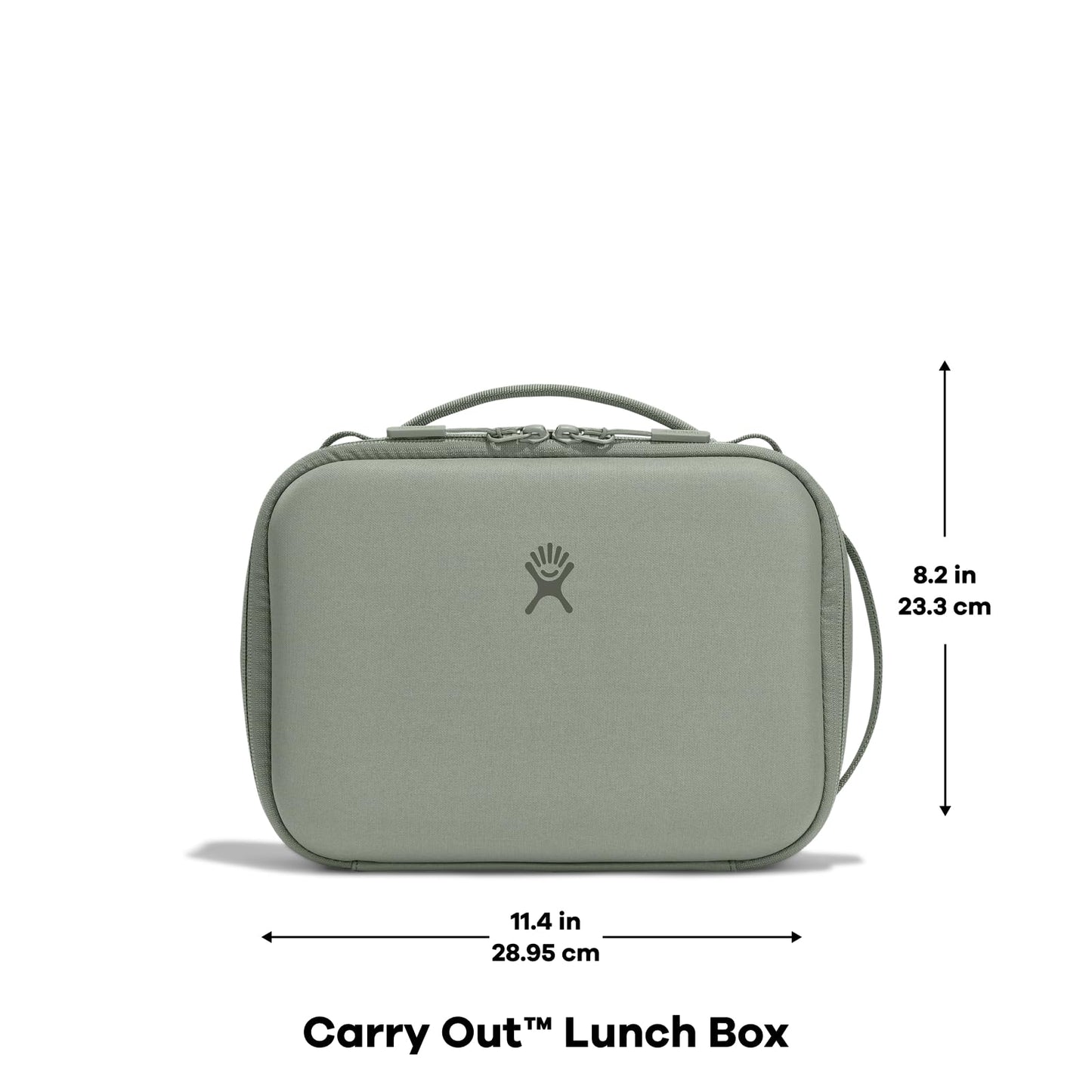Hydro Flask Carry Out Lunch Box – Insulated Adult Lunch Cooler for Men and Women 5 L Beachplum Black