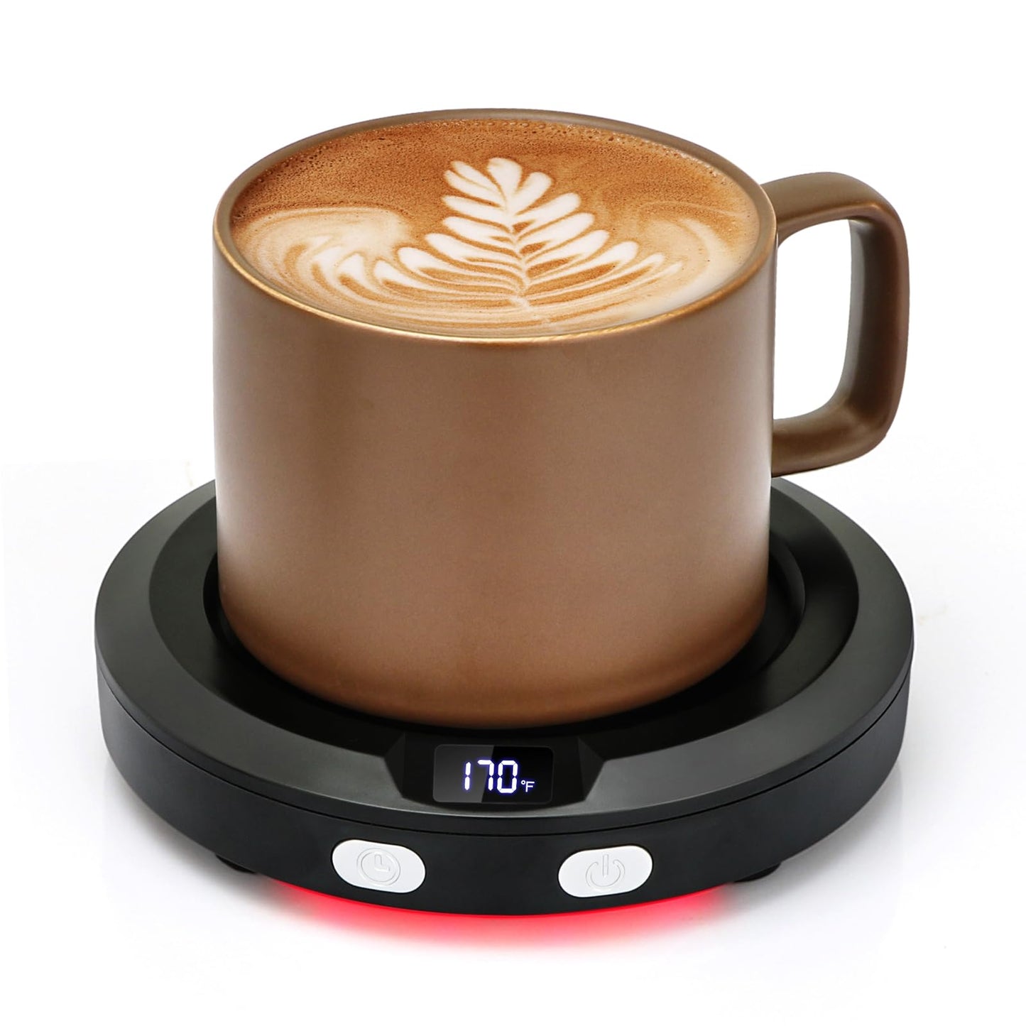 VOBAGA Coffee Mug Warmer with 2-12H Auto Shut Off & 3 Temperature Setting for Desk Candle Warmer Plate Coffee Accessories Gift（No Mug）