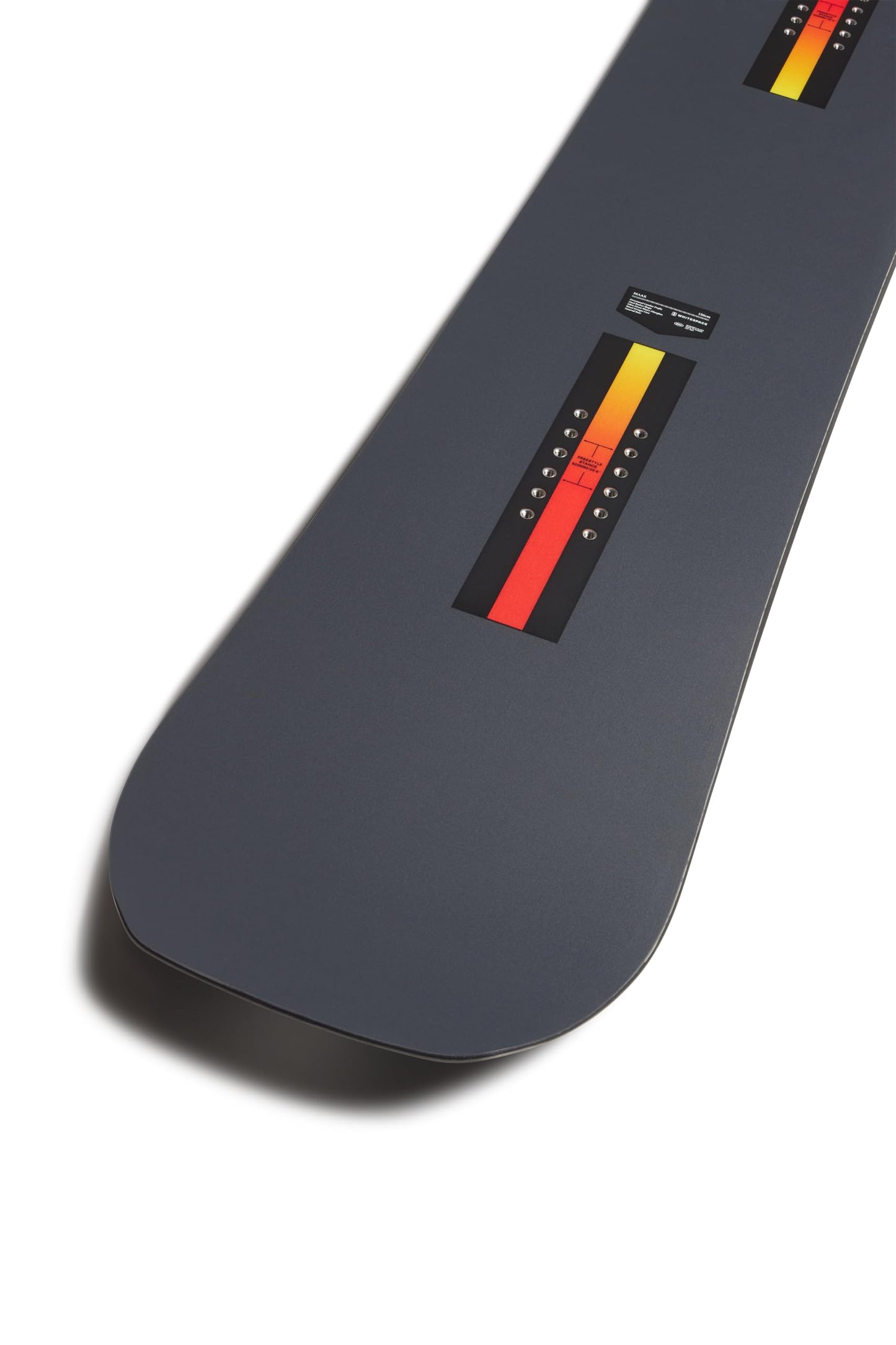 WHITESPACE MAAX Snowboard – Resort All-Mountain Freeride, Directional Hybrid Camber, High-Speed Carver